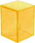 Кутия за карти Ultra Pro - Eclipse 2-Piece Deck Box, Lemon Yellow (100+ бр.) - 1t