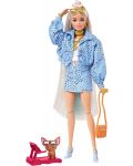 Кукла Barbie Extra - С руса коса, кученце и аксесоари - 1t
