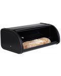 Кутия за хляб Brabantia - Roll Top, 16 l, Matt Black - 2t