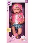 Кукла-бебе Wandalong Baby Doll - С розов тоалет, 41 cm - 1t