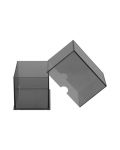 Кутия за карти Ultra Pro - Eclipse 2-Piece Deck Box, Smoke Grey (100+ бр.) - 2t
