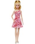 Кукла Barbie Fashionista - С рокля на цветя - 3t