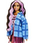 Кукла Barbie Extra - С розови кичури, баскетболна рокля и аксесоари - 2t