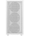 Кутия DeepCool - CH560, mid tower, бяла/прозрачна - 2t