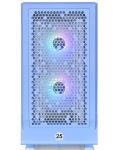 Кутия Thermaltake - Ceres 330 ARGB, 25th AЕ, mid tower, синя/прозрачна - 2t