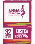 Кубчета за разпалване на скара Anna - Picnic and Party, 32 кубчета, бели - 1t