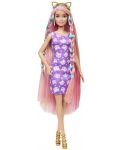 Кукла Barbie Fun & Fancy Hair - С дълга цветна коса и аксесоари - 2t