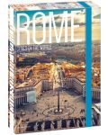 Кутия с ластик Ars Una Cities А4 - Rome - 1t