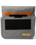 Кутия за филтри NiSi - Caddy, 100mm, сива - 2t