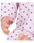 Кукла-бебе Battat Lulla Baby - С лилава пижама на точки и шапка - 3t