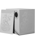Кутия за карти Dragon Shield Double Shell - Ashen White/Black (150 бр.) - 2t