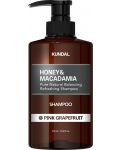 Kundal Шампоан Honey & Macadamia, Розов грейпфрут, 500 ml - 1t