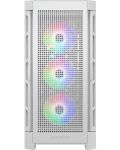 Кутия COUGAR - Duoface Pro RGB, mid tower, бяла/прозрачна - 2t