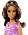 Кукла Barbie Made to Move - С кафява коса и лилав потник - 4t