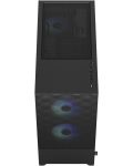 Кутия Fractal Design - Pop Air RGB, mid tower, черна/прозрачна - 3t