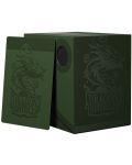 Кутия за карти Dragon Shield Double Shell - Forest Green/Black (150 бр.) - 2t