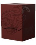 Кутия за карти Dragon Shield Deck Shell - Blood Red (100 бр.) - 1t