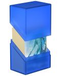 Кутия за карти Ultimate Guard Boulder Deck Case - Standard Size, синя (60 бр.) - 3t