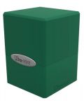 Кутия за карти Ultra Pro Satin Cube - Forest Green (100+ бр.) - 1t