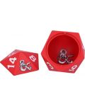 Кутия за зарове Nemesis Now Games: Dungeons & Dragons - D20, 13 cm - 4t