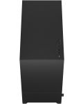 Кутия Fractal Design - Mini Silent, mid tower, черна/прозрачна - 3t