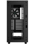 Кутия DeepCool - CH510 MESH Digital, mid tower, черна/прозрачна - 4t