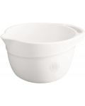 Купа за смесване Emile Henry - Mixing Bowl, 4.5 L, бяла - 1t
