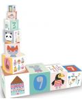 Кубчета за деца Vilac - Kawai Chic Style Nesting Suzi Ultman - 2t