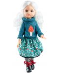 Кукла Paola Reina Amigas - Сесил, с пуловер с гъбка и пола, 32 cm - 1t