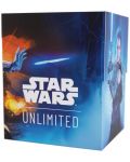 Кутия за карти Gamegenic - Star Wars: Unlimited Soft Crate - Rey/Kylo Ren (60 бр.) - 3t