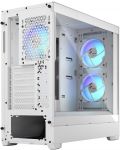 Кутия Fractal Design - Pop Air RGB, mid tower, бяла/прозрачна - 4t