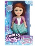 Кукла Funville Sparkle Girlz - Зимна принцеса, 33 cm, с кестенява коса - 3t