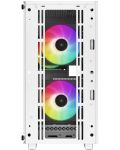 Кутия DeepCool - CC360 ARGB, mini tower, бяла/прозрачна - 5t