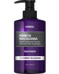 Kundal Балсам Honey & Macadamia, Цвят от череша, 500 ml - 1t