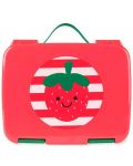 Кутия за храна Skip Hop Spark Style - Bento, Strawberry - 1t