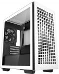 Кутия DeepCool - CH370, micro tower, бяла/черна/прозрачна - 1t