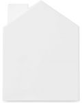 Кутия за салфетки Umbra - Casa, 17 x 13 x 13 cm, бяла - 2t