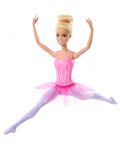 Кукла Barbie - Балеринa, с руса коса и розова рокля - 2t