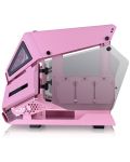 Кутия Thermaltake - AH T200 Pink, micro tower, розова/прозрачна - 5t
