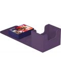 Кутия за карти Ultimate Guard Sidewinder 80+ XenoSkin Monocolor - Purple - 2t