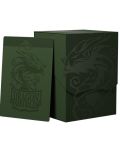 Кутия за карти Dragon Shield Deck Shell - Forest Green (100 бр.) - 2t