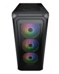 Кутия COUGAR - Archon 2 Mesh RGB, mid tower, черна/прозрачна - 3t