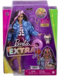 Кукла Barbie Extra - С розови кичури, баскетболна рокля и аксесоари - 5t