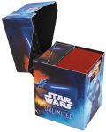 Кутия за карти Gamegenic - Star Wars: Unlimited Soft Crate - Rey/Kylo Ren (60 бр.) - 4t