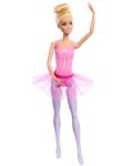 Кукла Barbie - Балеринa, с руса коса и розова рокля - 1t