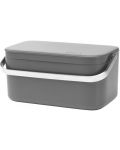 Кутия за хранителни отпадъци Brabantia - SinkSide Dark Grey - 4t