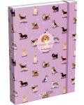 Кутия с ластик Lizzy Card We Love Dogs Pups - 33 x 24 x 5 cm - 1t