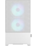 Кутия Fractal Design - Pop Mini Air RGB, mid tower, бяла/прозрачна - 2t