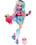 Кукла Monster High - Лагуна Блу, с домашен любимец и аксесоари - 1t