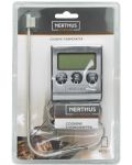 Кухненски цифров термометър Nerthus - С таймер и сонда - 3t